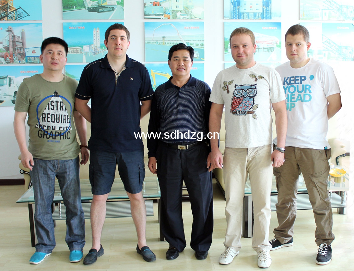 俄罗斯客户来访