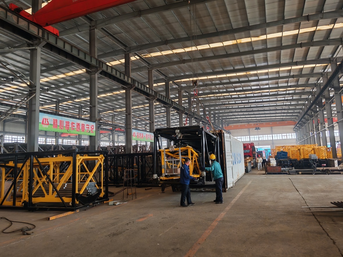 鸿达重工多台QTZ40┃、QTZ63系列塔机落户牙买加